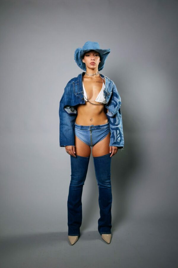 Jeans BEYONCÉ - Jacket KAROL - immagine 4